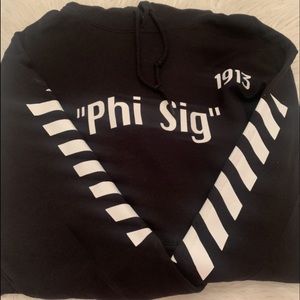 Phi Sigma Sigma Off White Hoodie